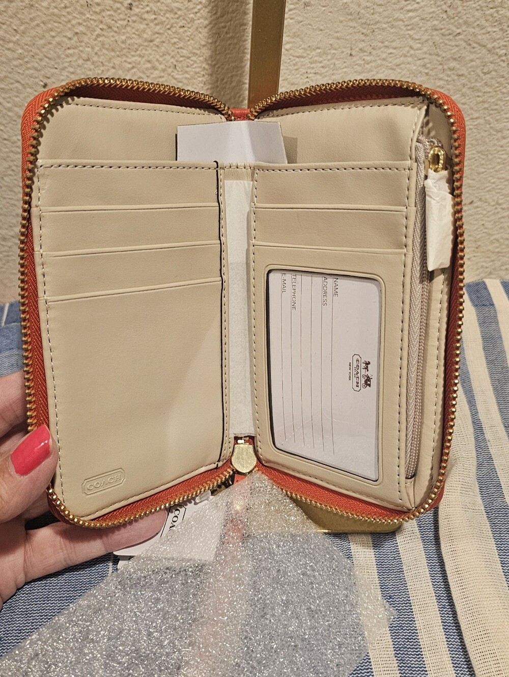 Coach Ash Signature Mini Wallet - Picture 7 of 7